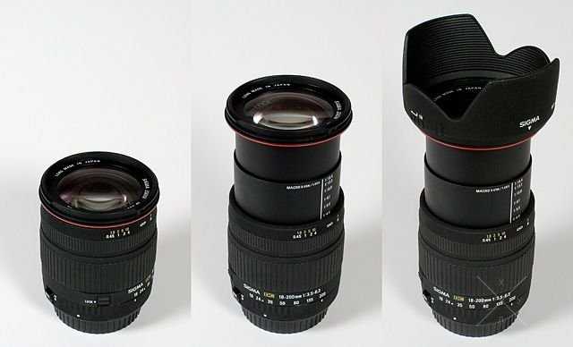 Объектив Sigma 18-200 новый