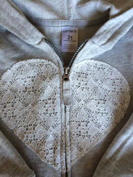 Кофта с капюшоном худи Carter's девочке 1,6-2,6г. (размер 2Т)