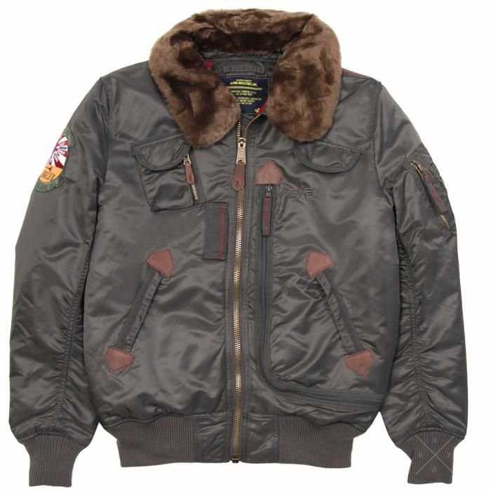 Куртка зимняя Injector Alpha Industries теплая.