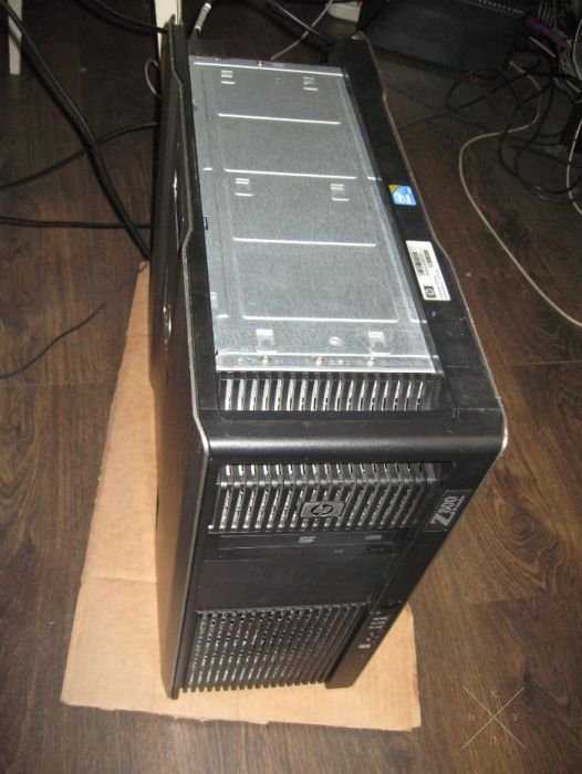 HP Z800 рабочая станция XEON Nvidia Quadro 768Мб