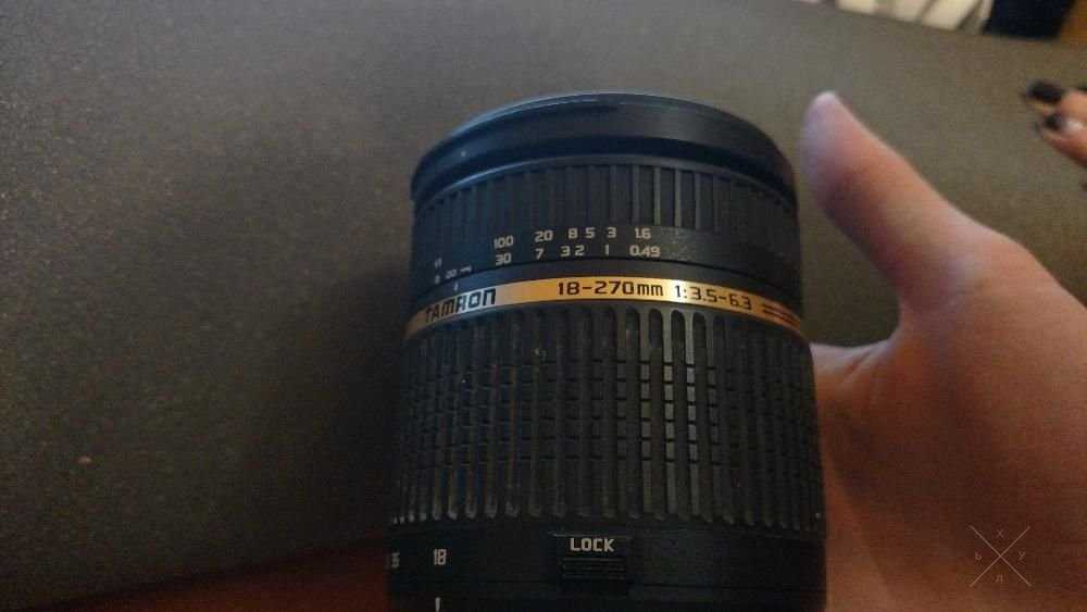 Объектив Tamron 18-270mm