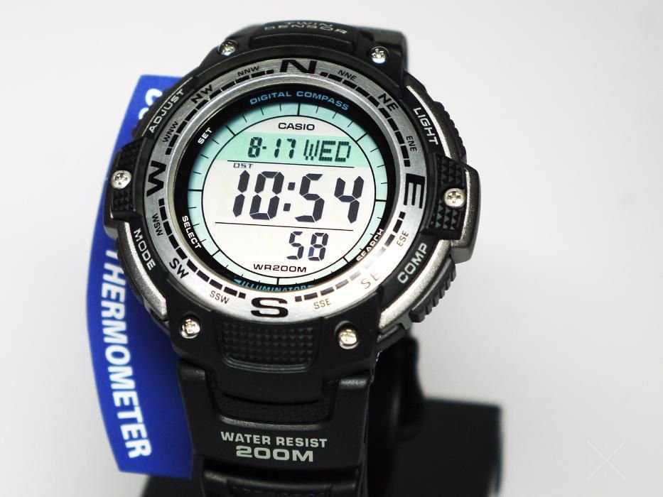 Часы Casio SGW 100-1V (компас, термометр, WR200M )