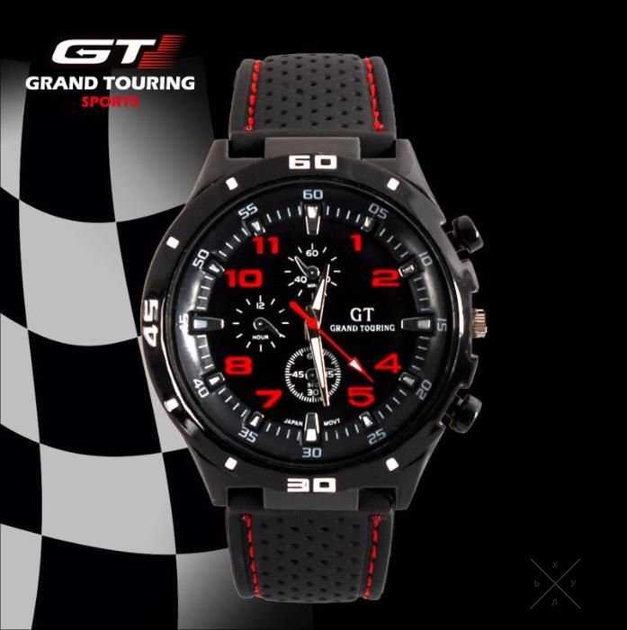 Новые спортивные мужские наручные часы Grand Touring GT, скидка 75%