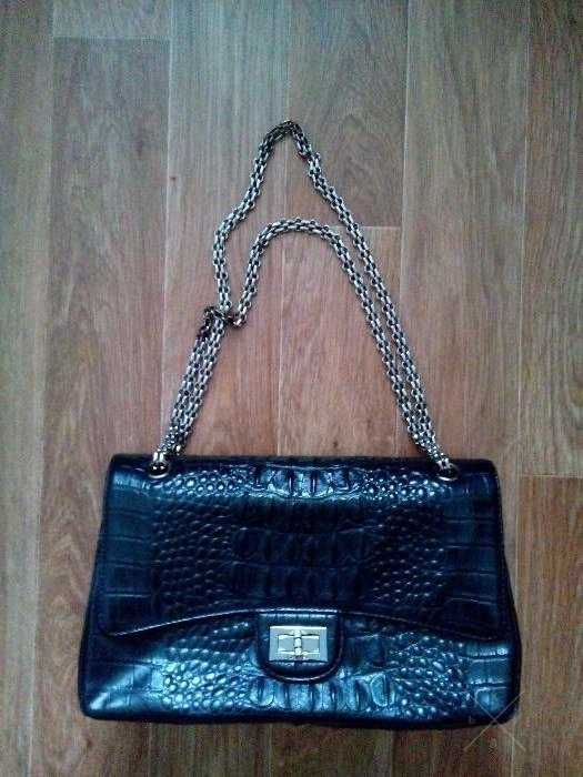 Сумка с натуральной кожи Chanel