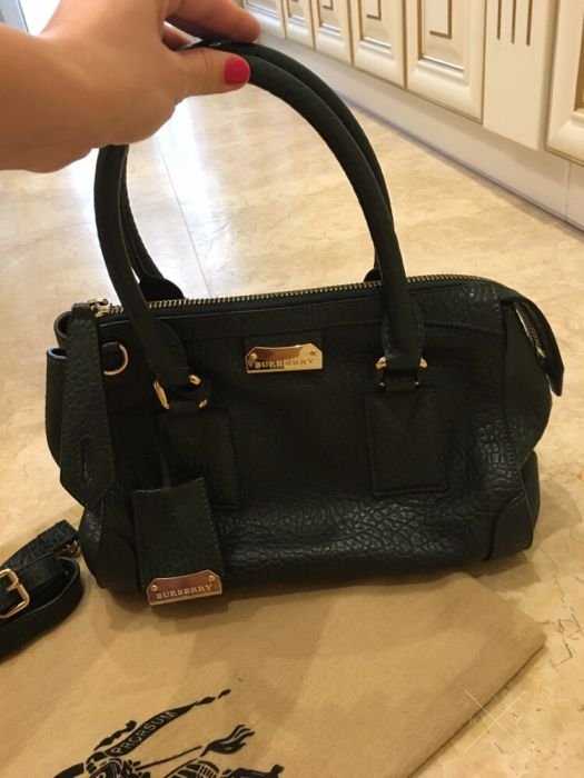 Продам кожаную сумку Burberry копия 1:1 оригинала, класс люкс