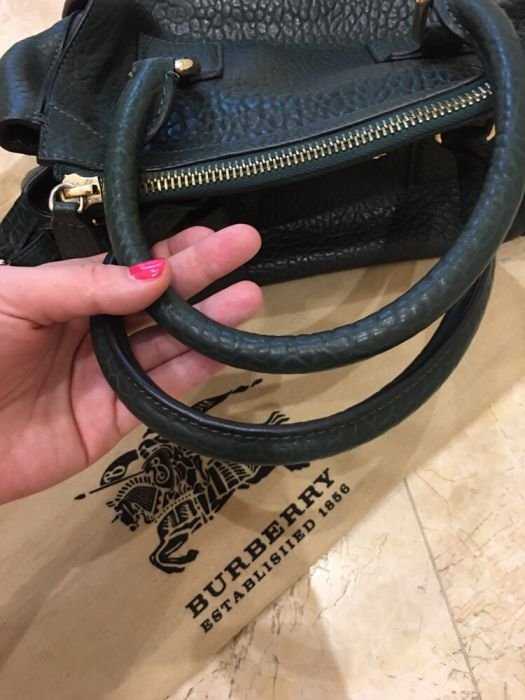 Продам кожаную сумку Burberry копия 1:1 оригинала, класс люкс