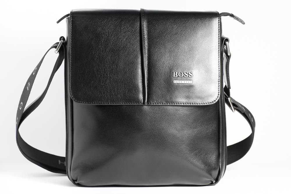 Кожаная мужская сумка Hugo Boss 2052-2
