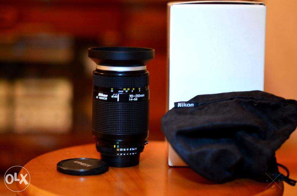 Nikon AF 70-210mm 4-5.6 + фильтр