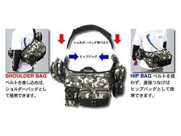Сумка Ever Green HIP&SHOULDER BAG HD Сamo #рыболовная сумка