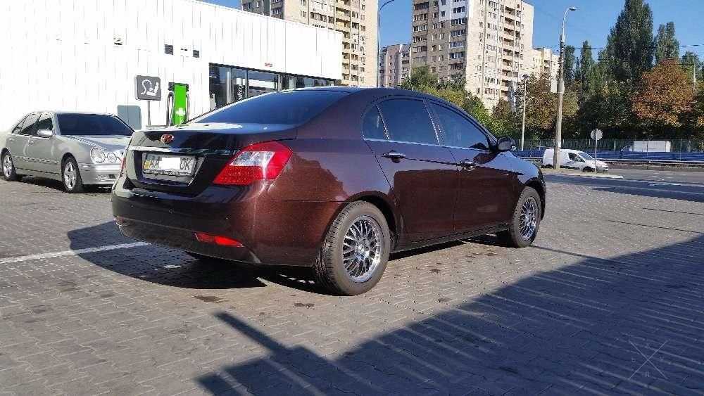 Geely Emgrand 7 + ГБО BRC