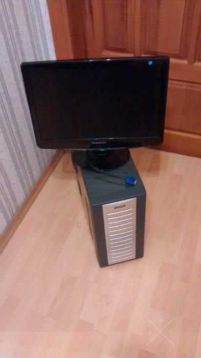 Срочно! Дешево, с монитором 19" i5-3450 4x3.5Ghz/DDR3-8Gb/Black-1TВ