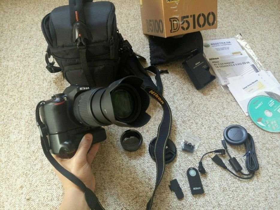 Nikon d5100 18-105vr гарантия 2 года, как новый