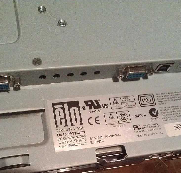 Сенсорный монитор ELO ET1739L-8CWA-3-G + корпус