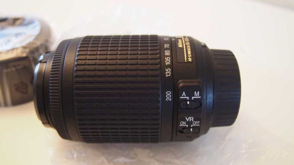 Объектив Nikon DX AF-S Nikkor 55-200mm 1:4-5.6G ED VR IF SWM
