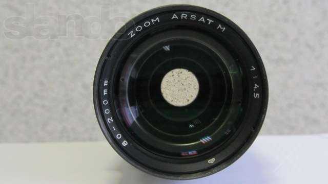 Объектив ZOOM ARSAT M 4,5/80-200 на М.42-ЗЕНИТ.НОВЫЙ !!!