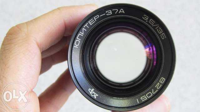 ОБЪЕКТИВ Юпитер-37А 3.5/135+КП-А/Н на Nikon,М.42.Полный комплект.НОВЫЙ