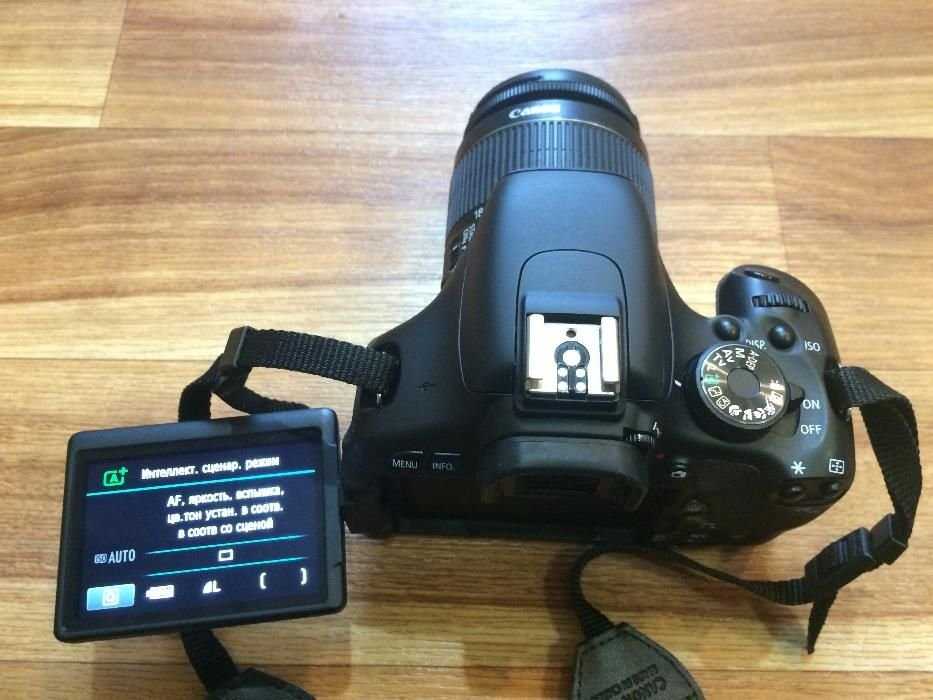Фотокамера с объективом Canon EOS 600D kit 18-55mm