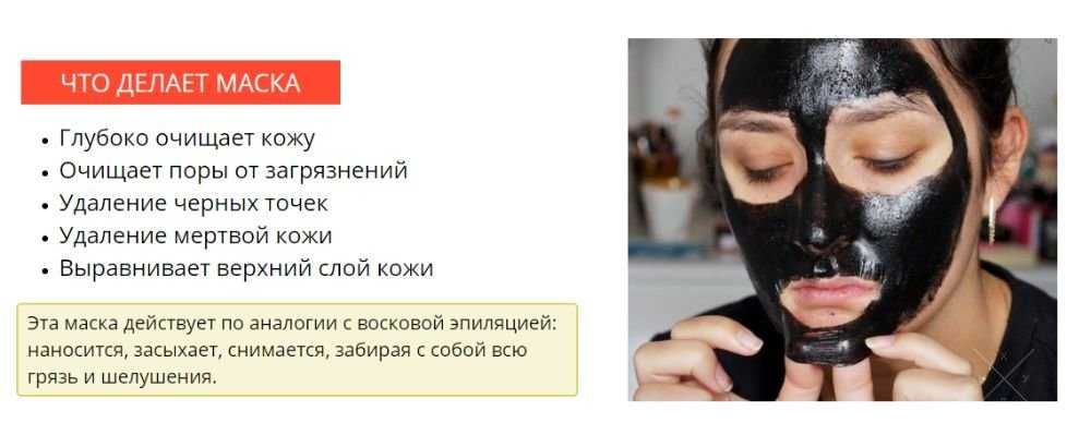 Black Mask 10 минут и никаких черных точек на лице! для лица СКИДКА