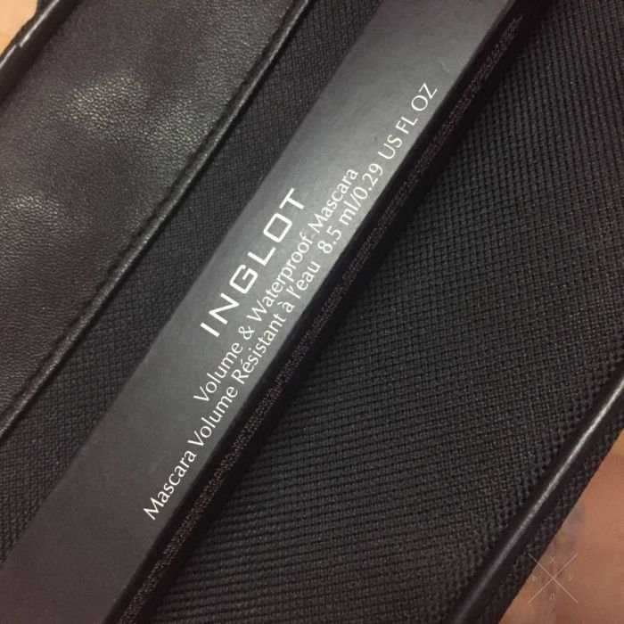 Тушь INGLOT Volume & Waterproof Mascara