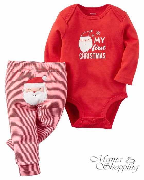 Новогодние наряды Carters и другие ТМ Первый новый год
