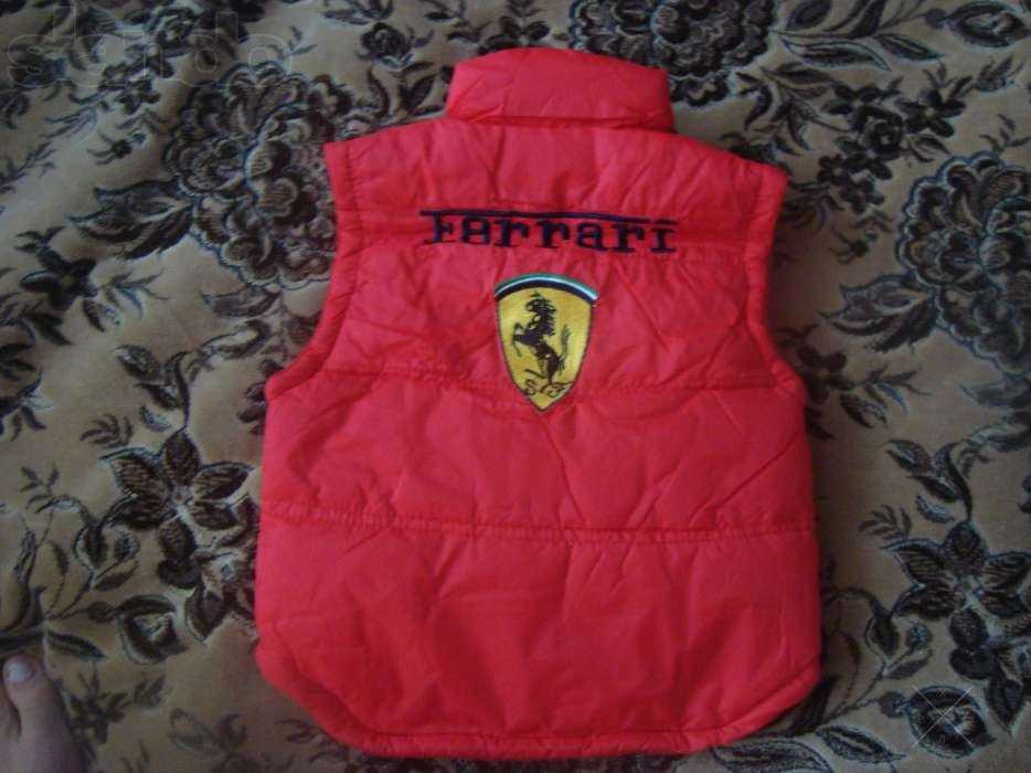 Жилетки Ferrari в наличии