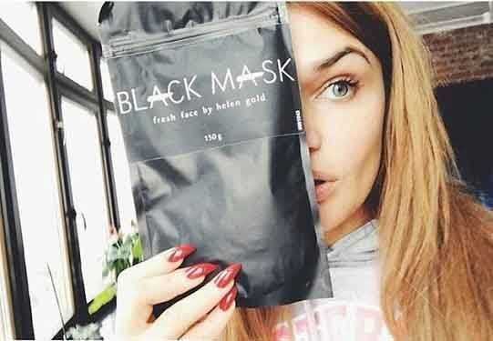 Black Mask by Helen Gold - чёрная маска для лица 150 г БОЛЬШАЯ - ОПТ