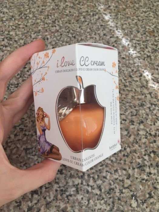 Продам корейскую косметику! CC крем Urban Dollkiss (желтое яблоко)