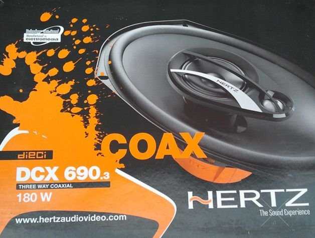 Hertz DCX 690.3 Автоакустика новая