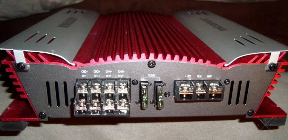 Усилитель авто Micromaxx MM80501 4 канала Германия