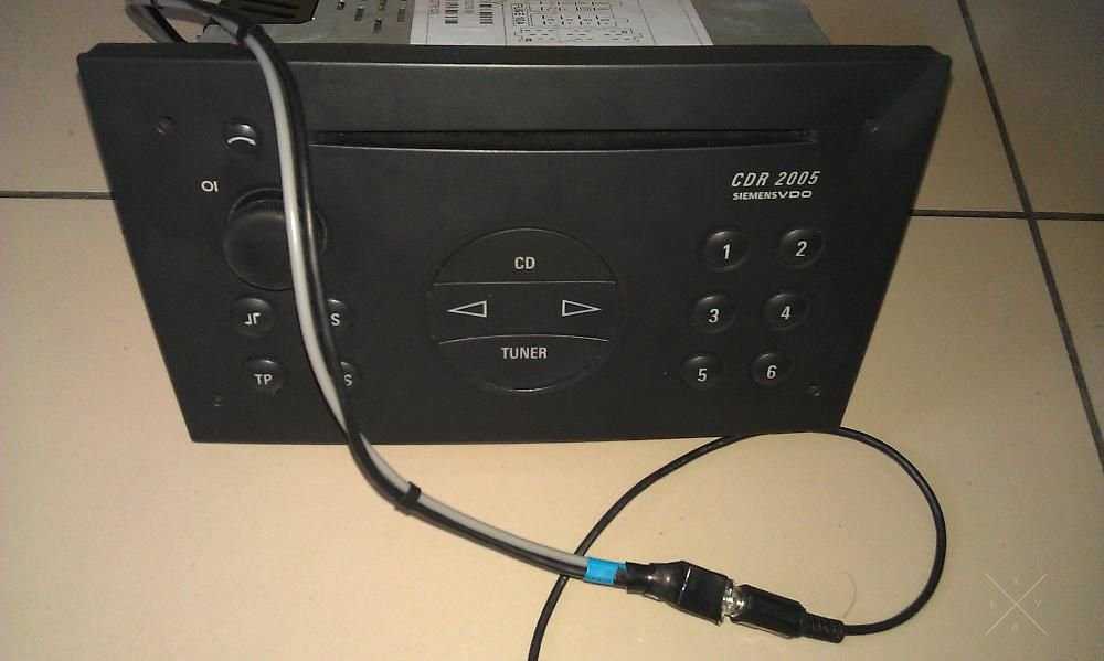 AUDIO AUX вход на автомагнитолы Opel,Nissan, и другие, установка.