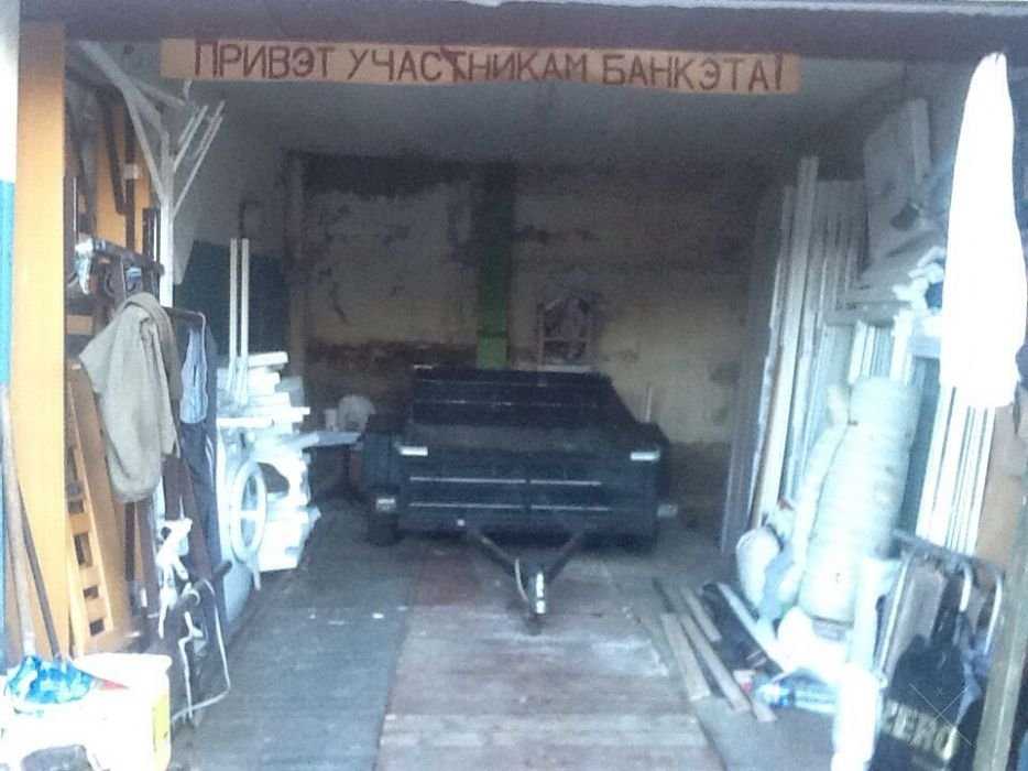 Гараж кирпичный
