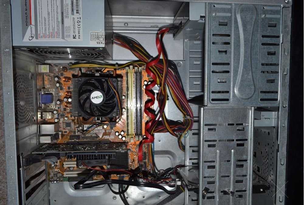 Комплект DualCore 2500 MHZ, 4GB ОЗУ + Монитор Dell 21,5"