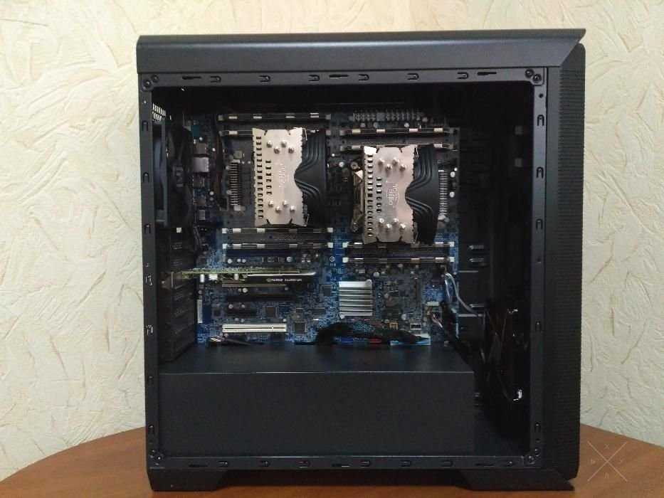 Мощная двухпроцессорная рабочая станция на E5-2670/E5-2680 + 32GB ОЗ