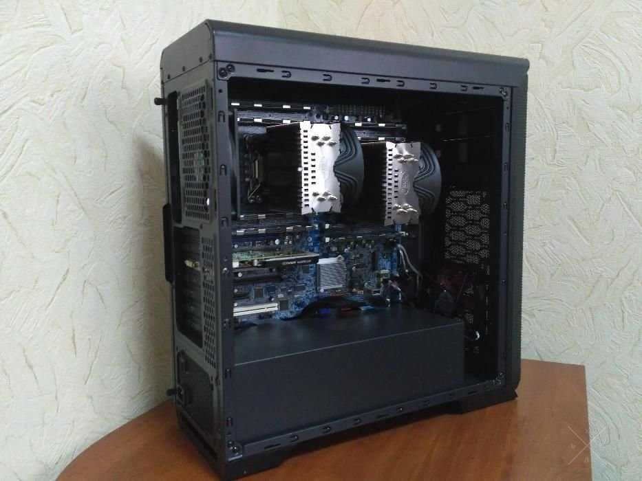 Мощная двухпроцессорная рабочая станция на E5-2670/E5-2680 + 32GB ОЗ