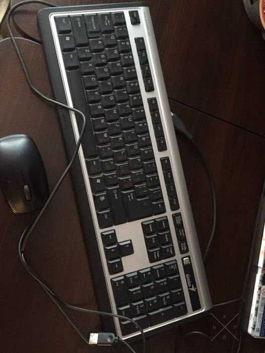 Клавиатура+мышка(Genius+Logitech)