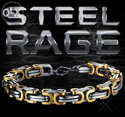 Внимания! АКЦИЯ ! Элитный мужской браслет Steel Rage ! Цена снижена !