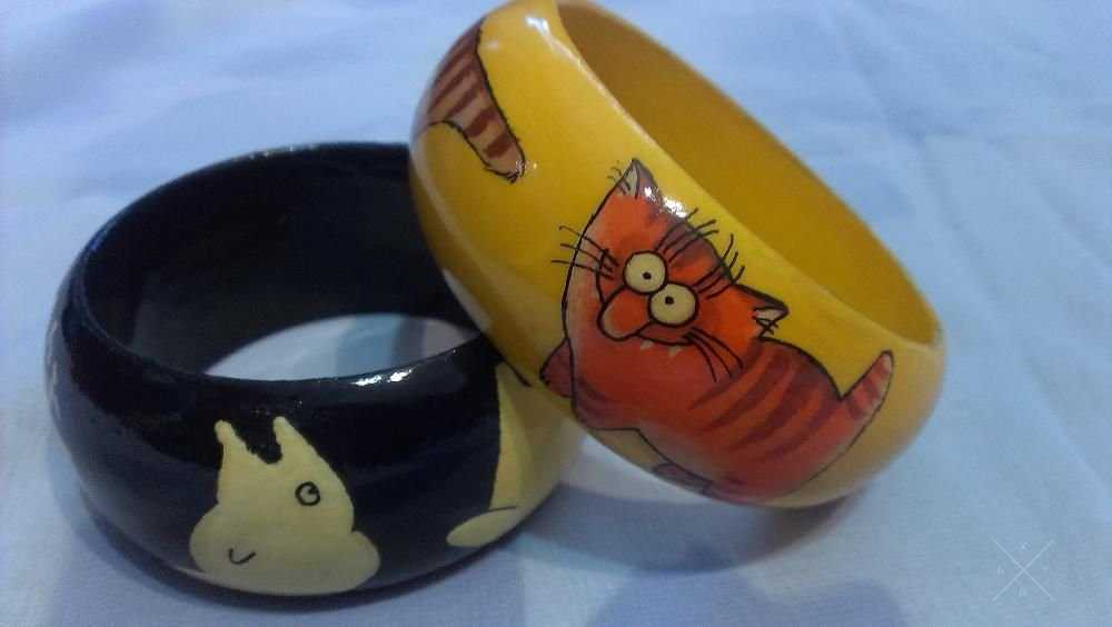 Бижутерия, деревянные браслеты, Котэ, дерево, Коты, браслет дерево