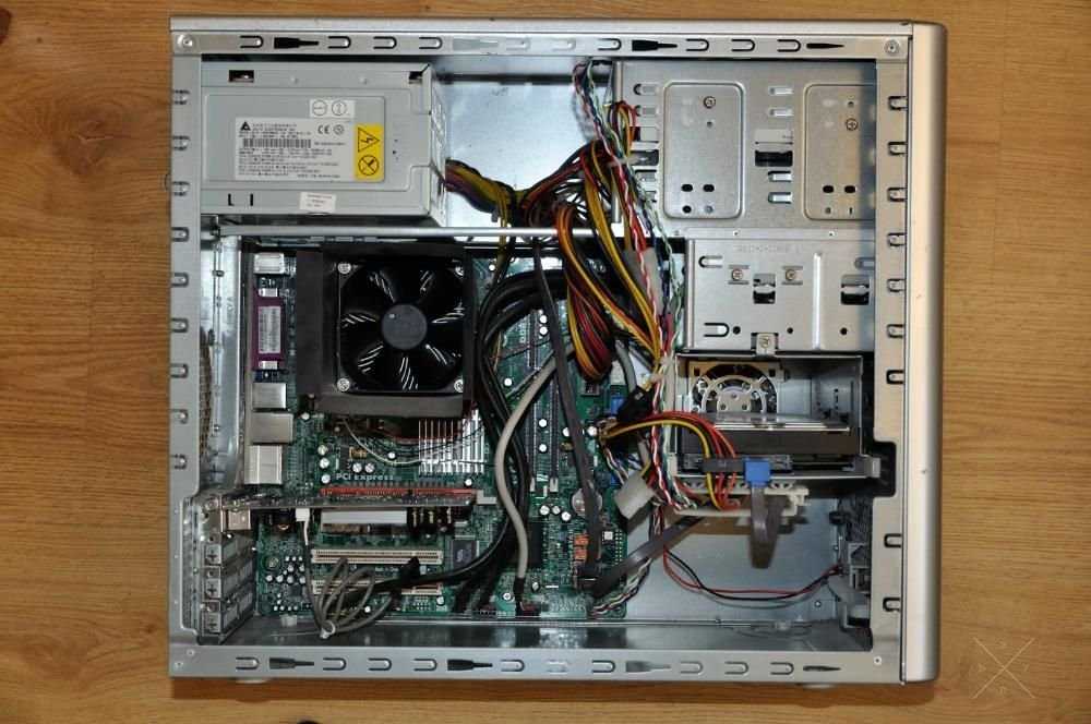 4х ядерный брендовый компьютер Intel Q6600, 360ГБ диск, GeForce 8400GS