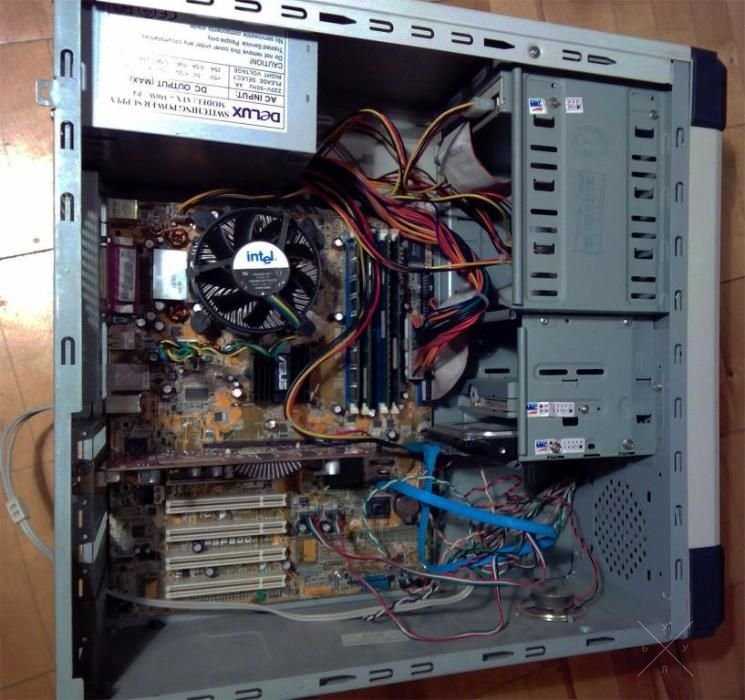 Компьютер: Pentium4 - 3.4Gh, Ram 2gb, Hdd 160gb