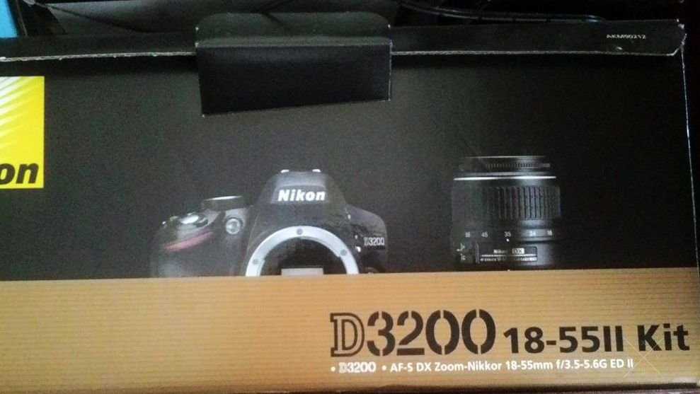 Nikon d3200 + kit 18-55