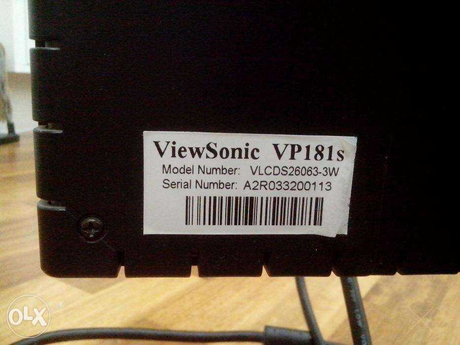 Монитор ViewSonic VP181s, диагональ 17 дюймов