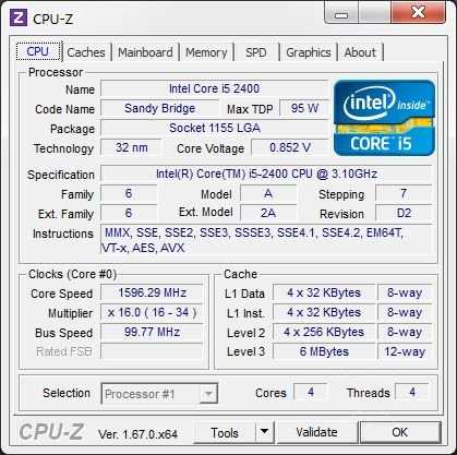 Системный блок Core i5 2400, GTS450 1Gb, 8Gb DDR3, 1Tb HDD, 120Gb SSD