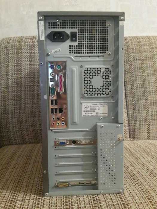 Системный блок Pentium 4 HT 3.2 Ghz DDR2 1Gb видеокарта 256 mb