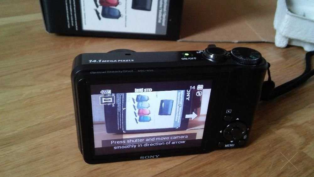 Фотоаппарат Sony Cyber-Shot DSC-H55 Black, полный комплект, в идеале