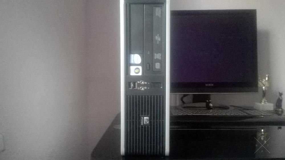 Продам 4 ядерный HP 7800 Core 2 Quad Q6700, 2666Mhz,4Gb,160GB