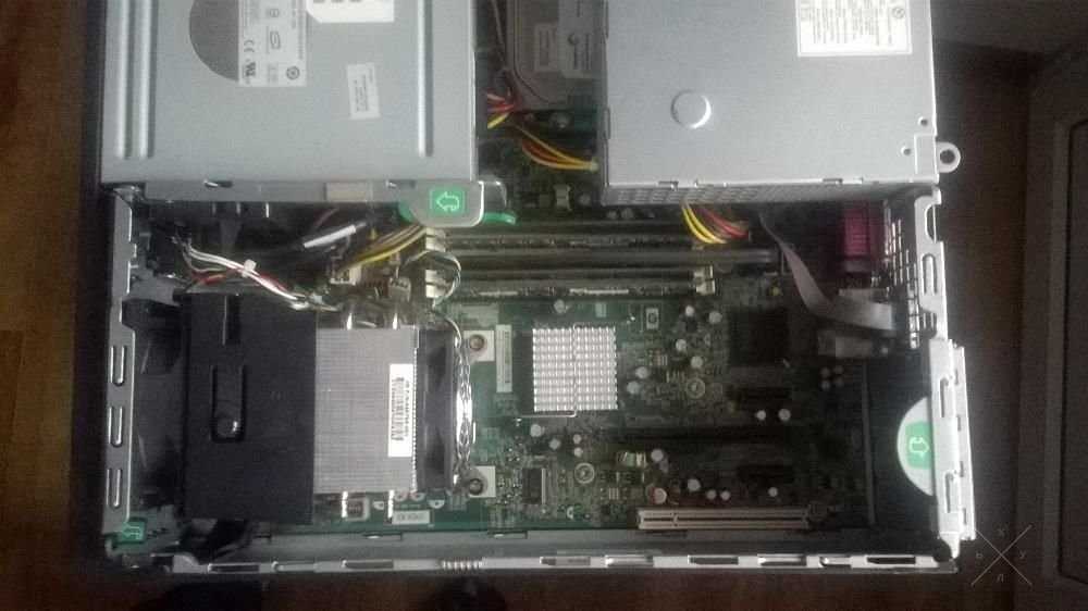 Продам 4 ядерный HP 7800 Core 2 Quad Q6700, 2666Mhz,4Gb,160GB