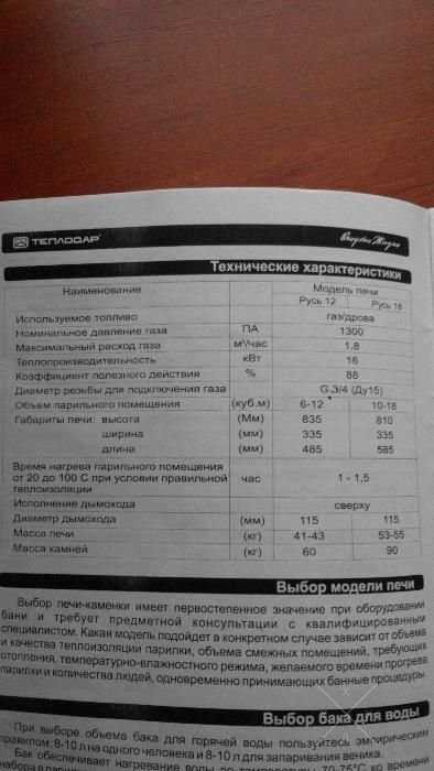 Продам печь для сауны Русь- 12ЛГДУ