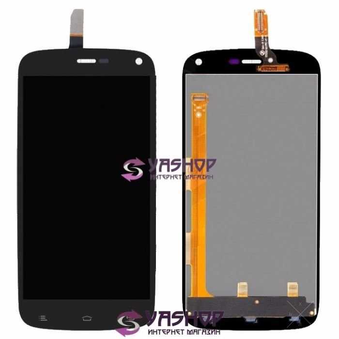 Дисплей Fly iQ4410 Quad Phoenix с сенсором (тачскрином) черный