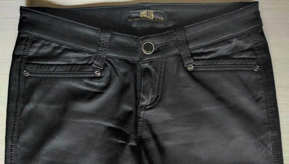 Черные брюки Legend jeans на утеплители, зимние р.27