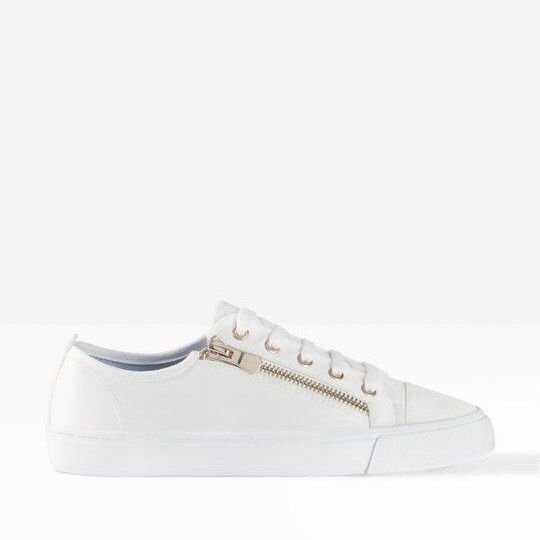 Состояние 5+ Белые кеды кроссовки слипоны Nike adidas Stradivarius